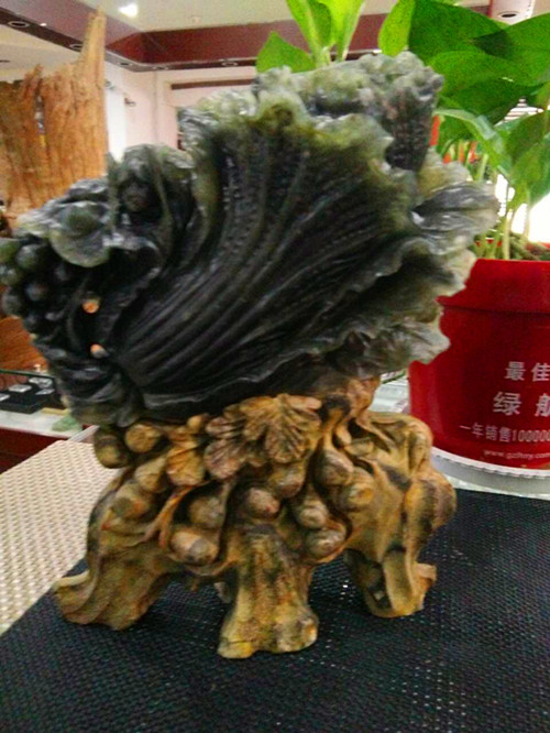 凍石--白菜--盛逹玉器