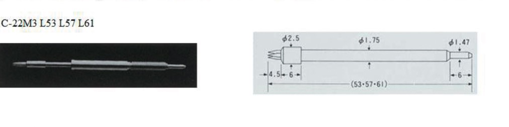 日本進口三頭探針 c-22 m3三頭大電流探針