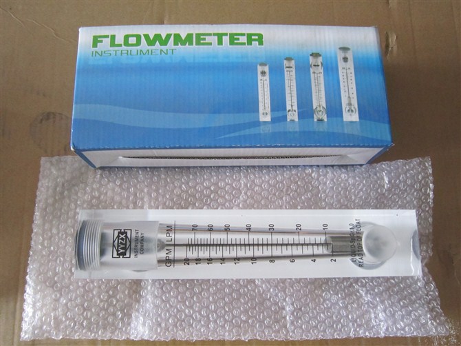 水處理面板流量計(jì) 5GPM流量計(jì)  水流量計(jì) 液體流量計(jì) 有機(jī)玻璃面板式流量計(jì)