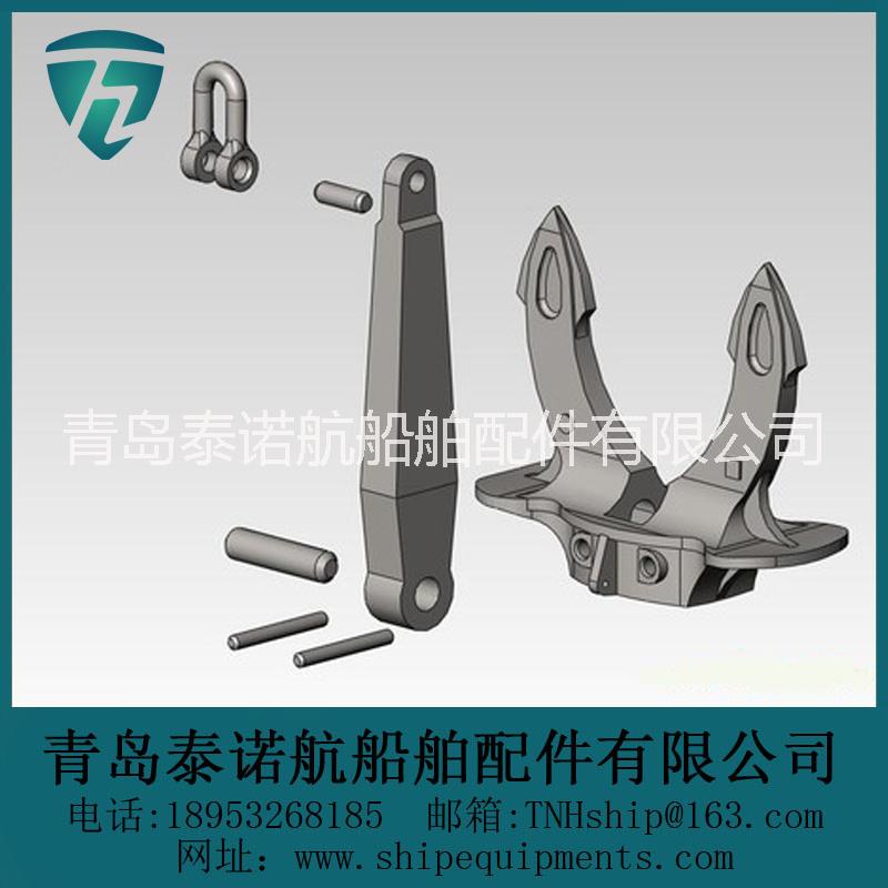 船用鑄造日式無桿錨 船錨工廠