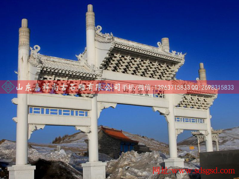 石雕牌坊 石雕牌坊,門樓雕刻