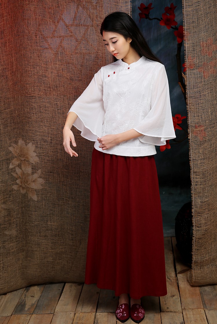 （批發(fā)加盟請(qǐng)直接打電話(huà)）  唐裝裙子 中國(guó)風(fēng)女裝批發(fā)