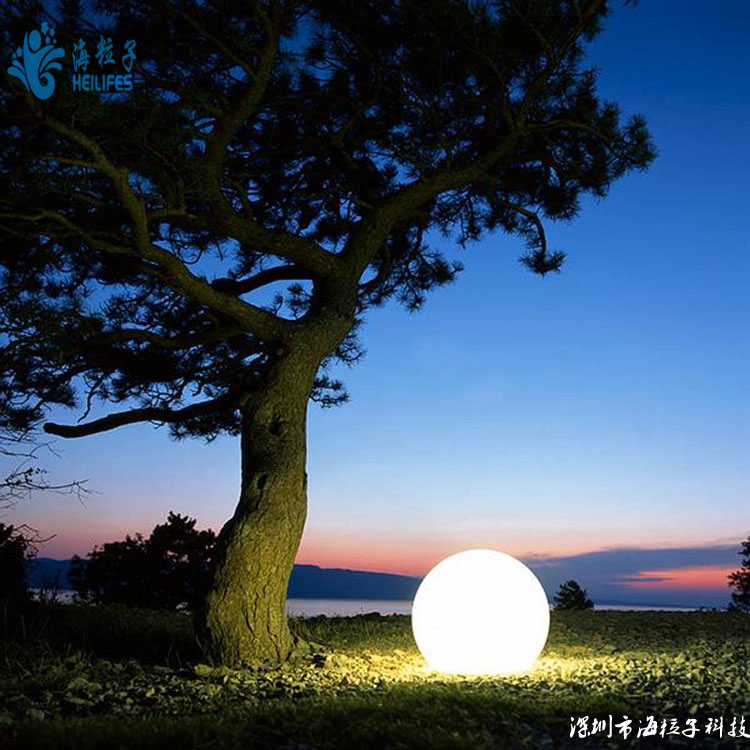 太陽能草坪燈 太陽能庭院燈 海粒子太陽能庭院燈