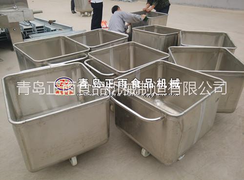 屠宰設(shè)備送肉小桶車200L不銹鋼