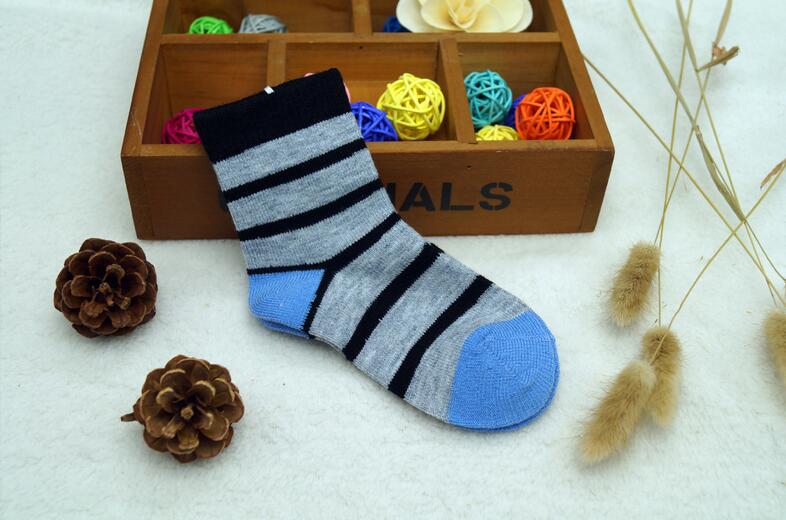 廣州*羊毛童裝襪 橫條紋小童羊毛襪子 4-6歲羊毛襪子*定制