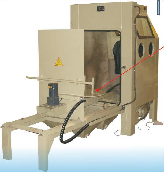 推車轉(zhuǎn)臺噴砂機 浙江通寶