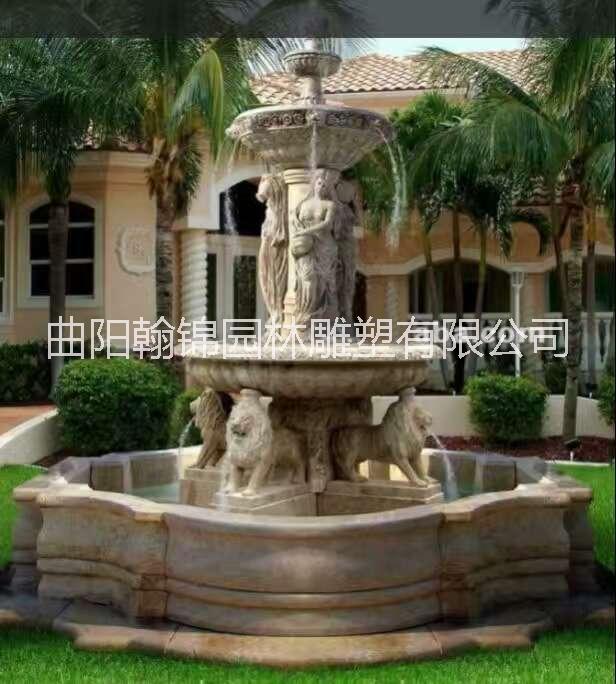 曲陽(yáng)噴泉雕塑報(bào)價(jià) 歐式水缽價(jià)格 噴泉供貨商 曲陽(yáng)雕塑水缽