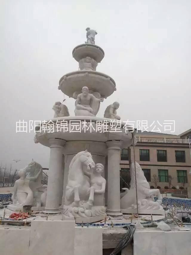 曲陽(yáng)噴泉雕塑報(bào)價(jià) 歐式水缽價(jià)格 噴泉供貨商 曲陽(yáng)雕塑水缽