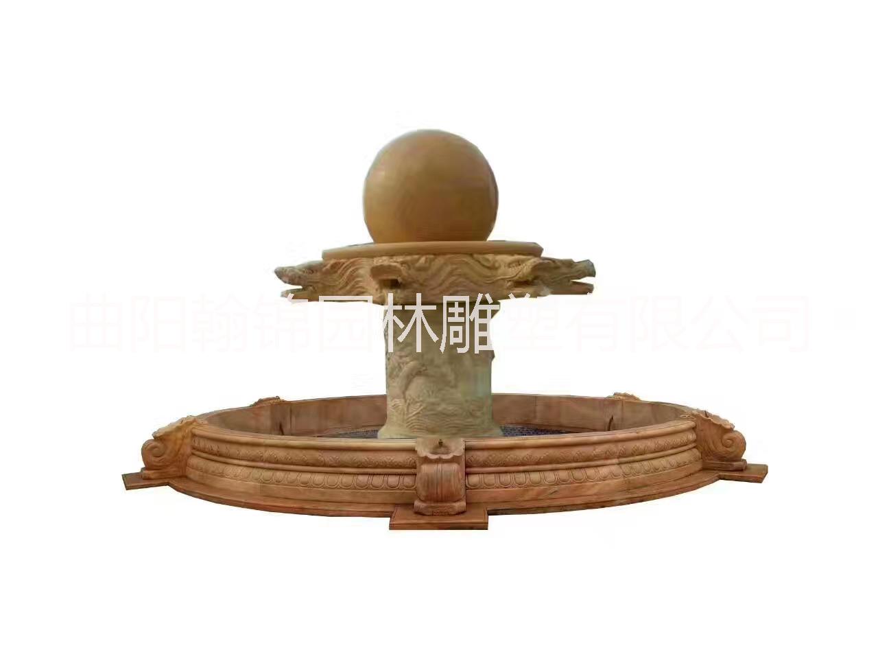 石雕噴泉水缽價格 曲陽石雕廠家  石雕供銷商