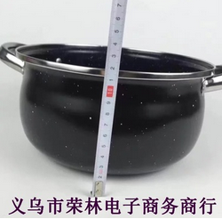 麥飯石養(yǎng)生煲 大量批發(fā) 麥飯石烏金煲麥飯石不粘湯鍋 電磁爐通用禮品鍋具