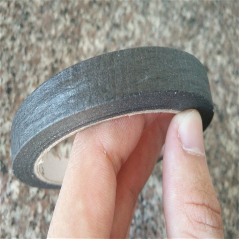 和紙膠帶 黑色美紋紙膠帶噴涂膠帶