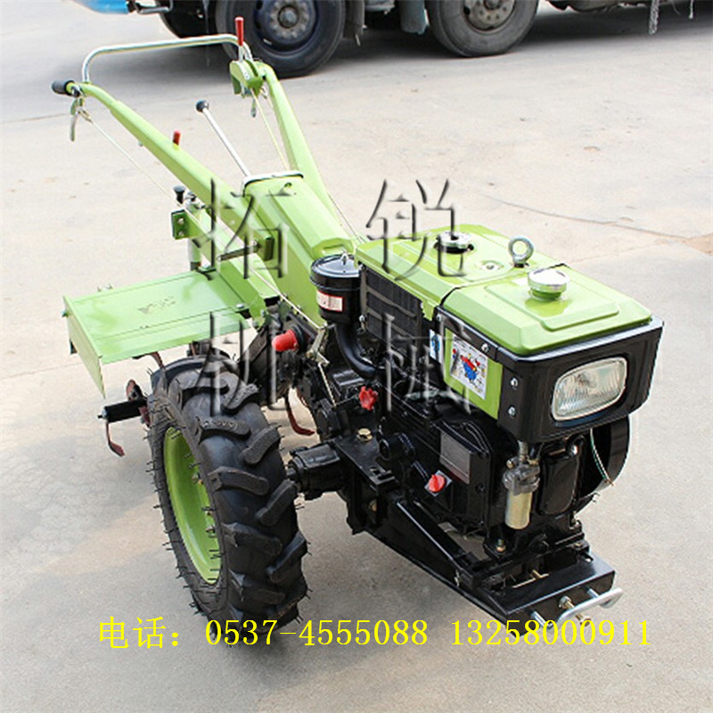 利辛帶電啟動手扶拖拉機 拓銳微耕機 旋耕除草機 田園管理機