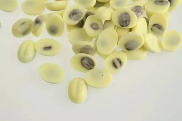 愛伲莊園 巧克力咖啡豆（白）云南愛伲 巧克力咖啡豆 可以嚼著吃的咖啡豆  每粒都有一整顆烘焙咖啡豆