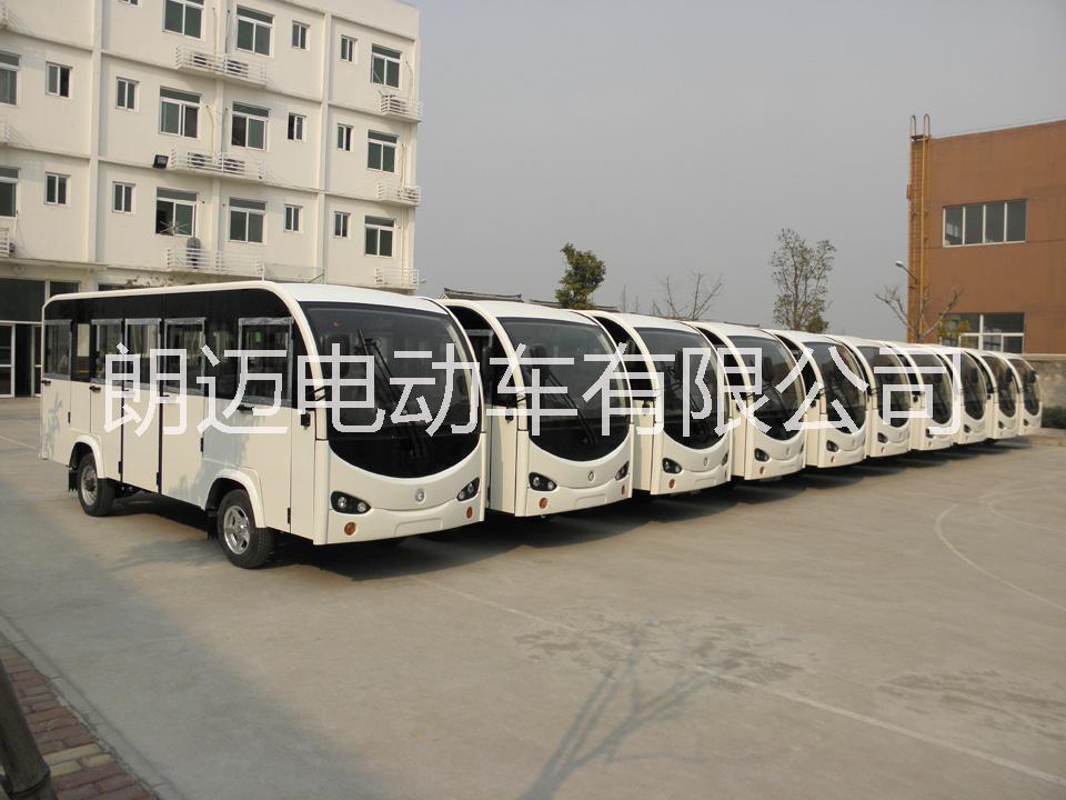 廈門朗邁14座封閉式電動觀光車 旅游景區(qū)觀光電瓶車