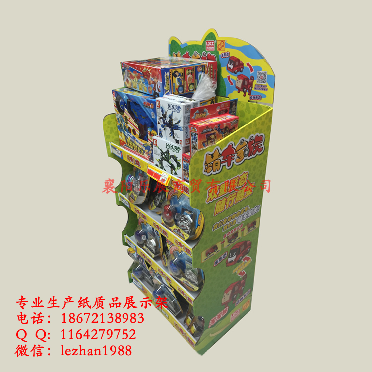 專業(yè)生產(chǎn)食品紙質(zhì)展示架玩具展示架紙質(zhì)材質(zhì) 紙陳列架