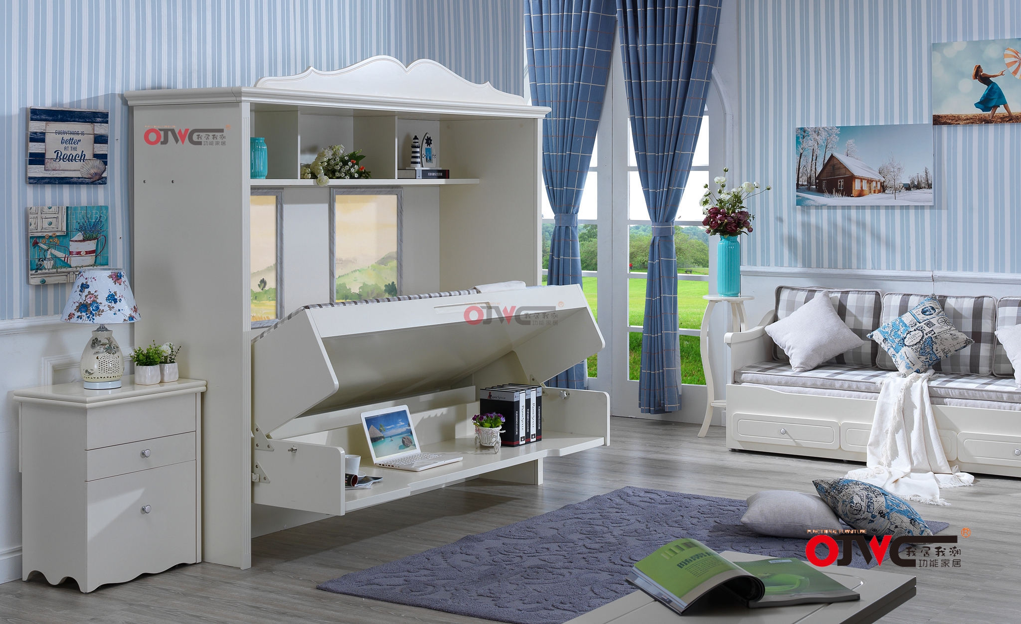 空間大師 隱形床 壁床 鋼琴床