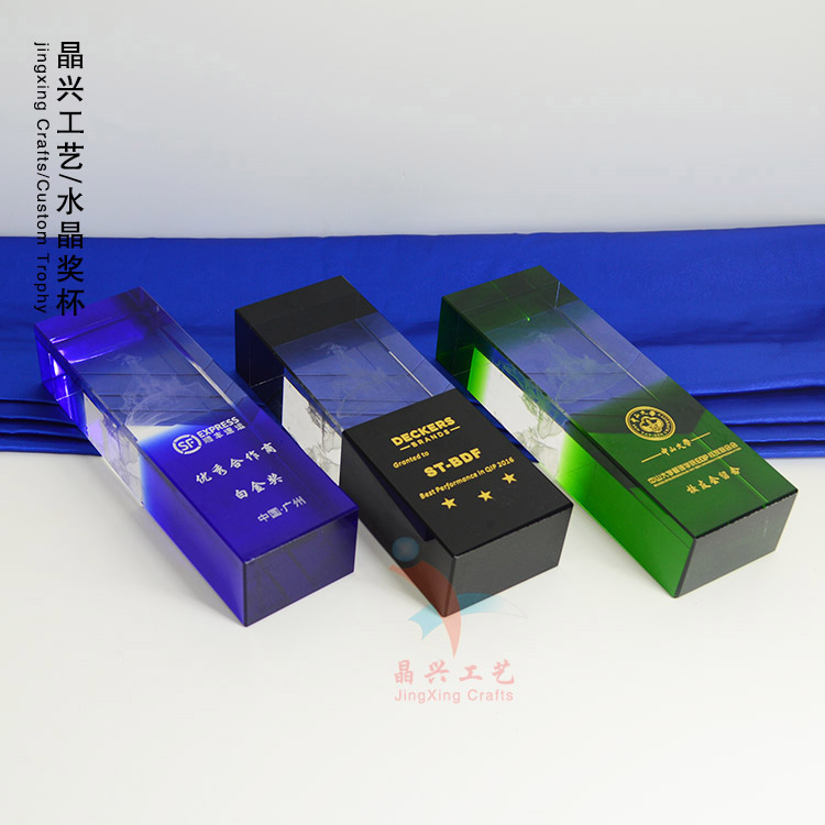 廣州特色禮品 水晶3D雕刻 三色五羊水晶紀(jì)念品 三色五羊 羊城水晶紀(jì)念品