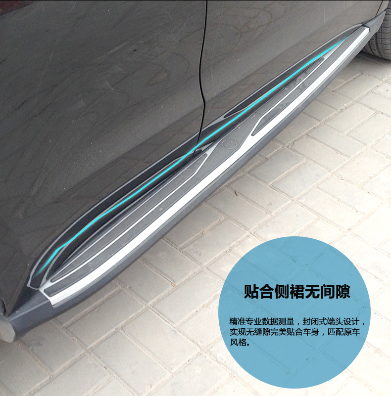 哈弗H2腳踏板 哈弗H2腳踏板H2側(cè)踏板供應(yīng)商悠然醉suv外飾改裝