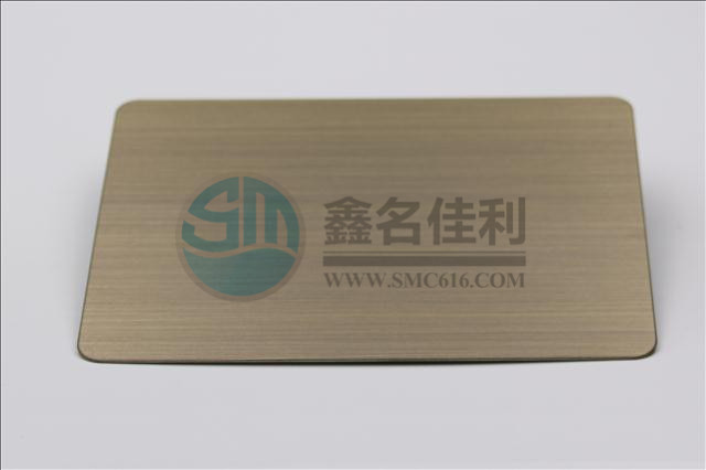 佛山是專業(yè)生產(chǎn)201不銹鋼裝飾板拉絲青古銅抗指