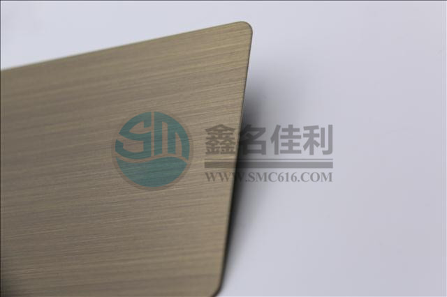 佛山是專業(yè)生產(chǎn)201不銹鋼裝飾板拉絲青古銅抗指
