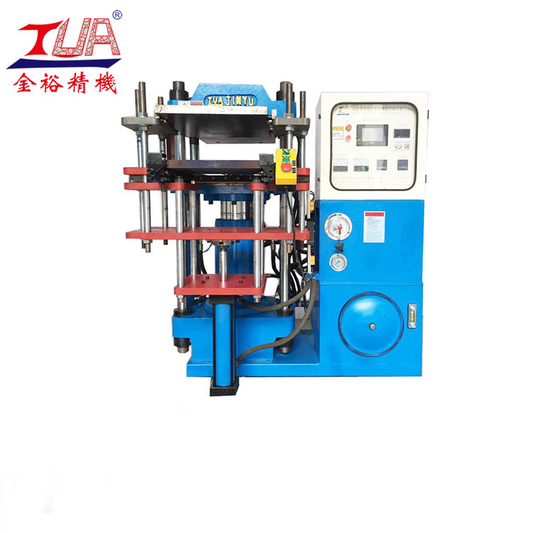 金裕四柱雙頭油壓機 小型硅膠商標硫化機  金裕精機