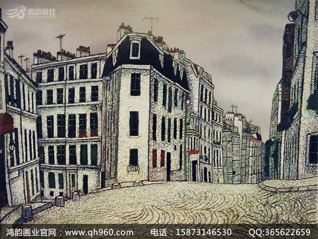 任時光流逝  福建蛋殼鑲嵌漆畫景