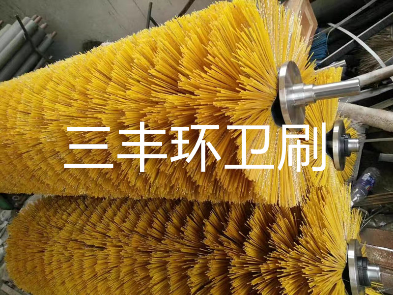 塑料絲掃雪車刷片、清雪車刷片、掃雪車掃刷，小型清雪車刷片，掃雪車毛刷片