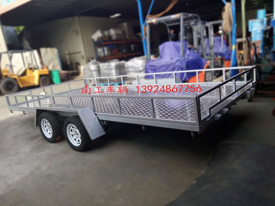 加長型3.5噸平板拖車