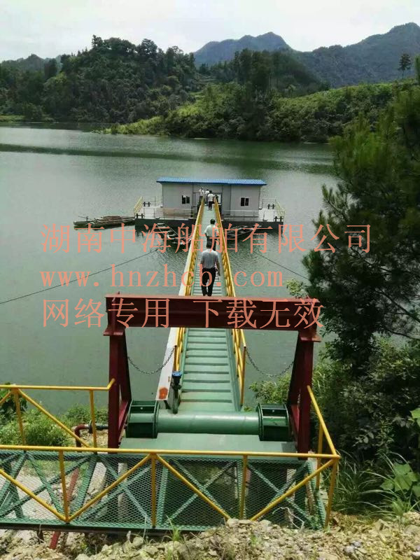 湖南中海：設計生產(chǎn) 浮塢泵站 取水躉船 升降式浮塢、取水浮碼頭