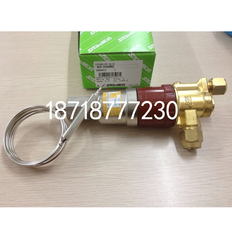供應(yīng)廣東地區(qū)SAGLNOMLYA鷺宮AEX熱力膨脹閥AEX-2345BHZ