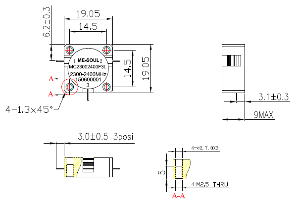 Wimax TD-LTE 環(huán)形器