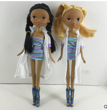 9寸護(hù)士芭芘巴比娃娃 精致仿真小女孩玩具娃娃兒童玩具搪膠公仔