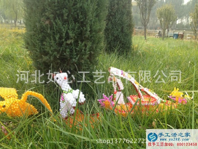 串珠手工活外放來料加工在家兼職珠繡