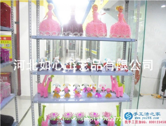 串珠手工活外放來料加工在家兼職珠繡