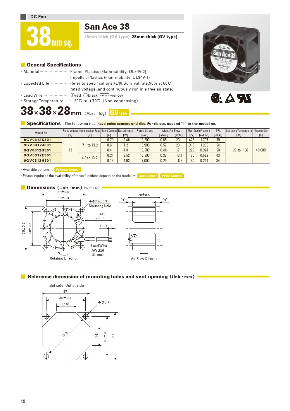 日本山洋散熱風扇圖片109P0424F3013