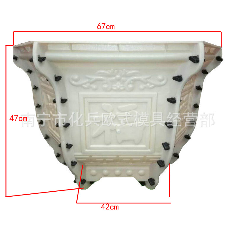 花盆模具  歐式構件 花盆模具廣西南寧羅馬柱花盆模具廠