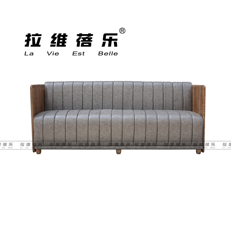 供應(yīng)西安卡座料理店實(shí)木長(zhǎng)卡座