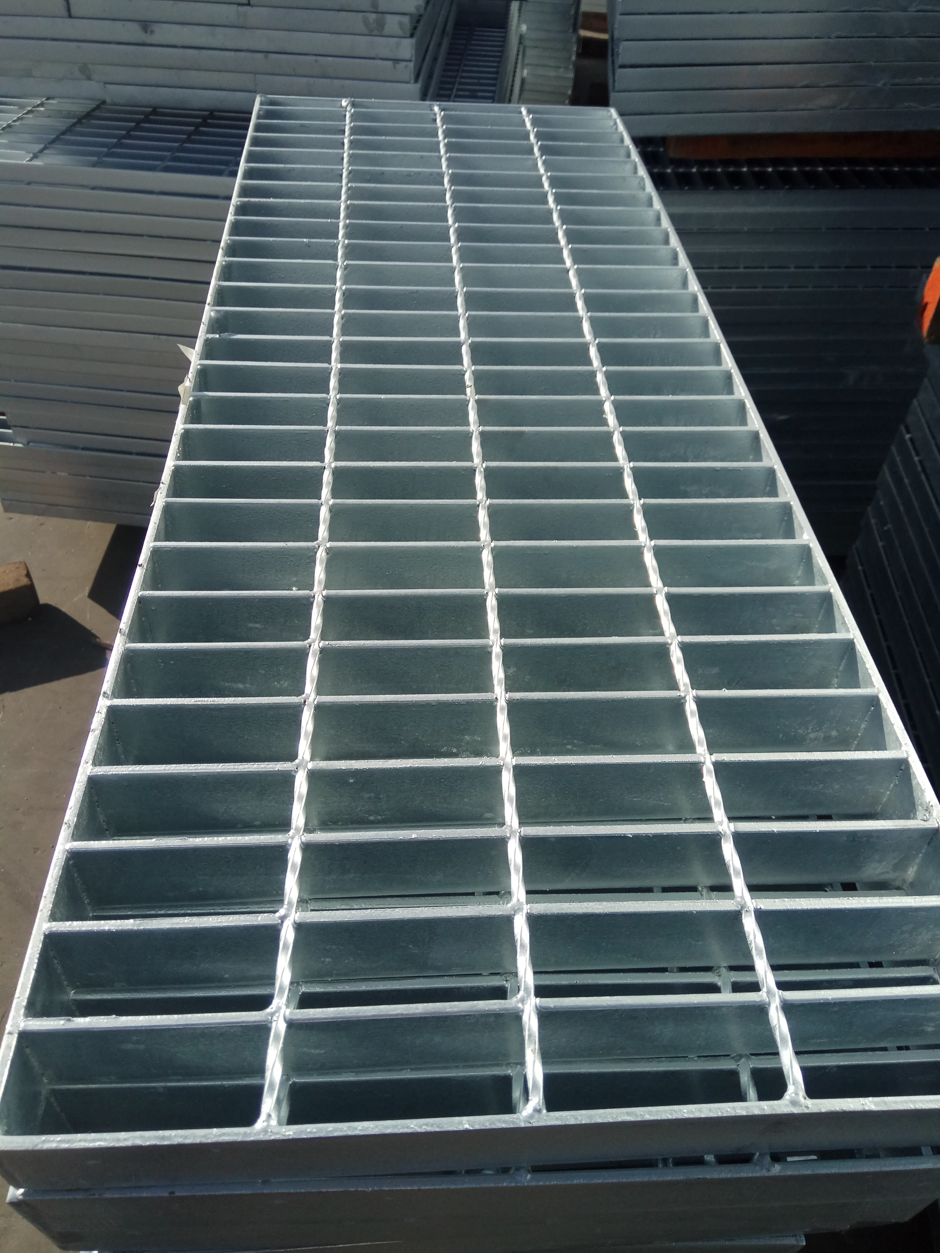 平臺(tái)溝蓋板 鋼格板 鋼格柵