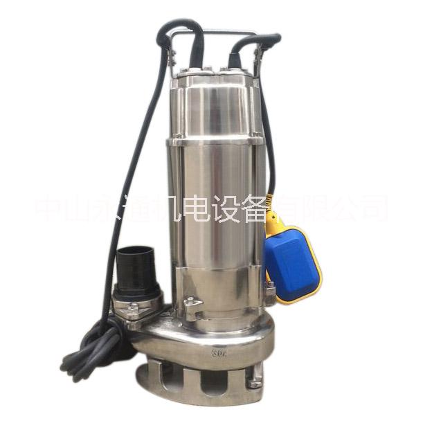 3寸自動(dòng)316不銹鋼潛水泵VN1500F 耐酸堿立式220V家用泵