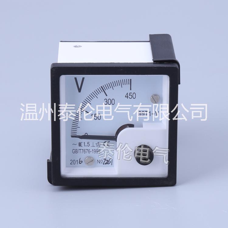 99T1-V電壓表 SQ48指針式交流高精度電壓表廠家說(shuō)明書(shū) 250V 450V