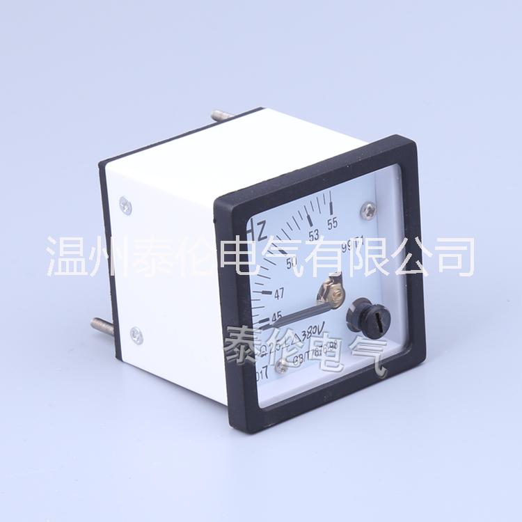 99T1-HZ頻率表 SQ48指針式赫茲表 頻率表測量大小 45-55HZ