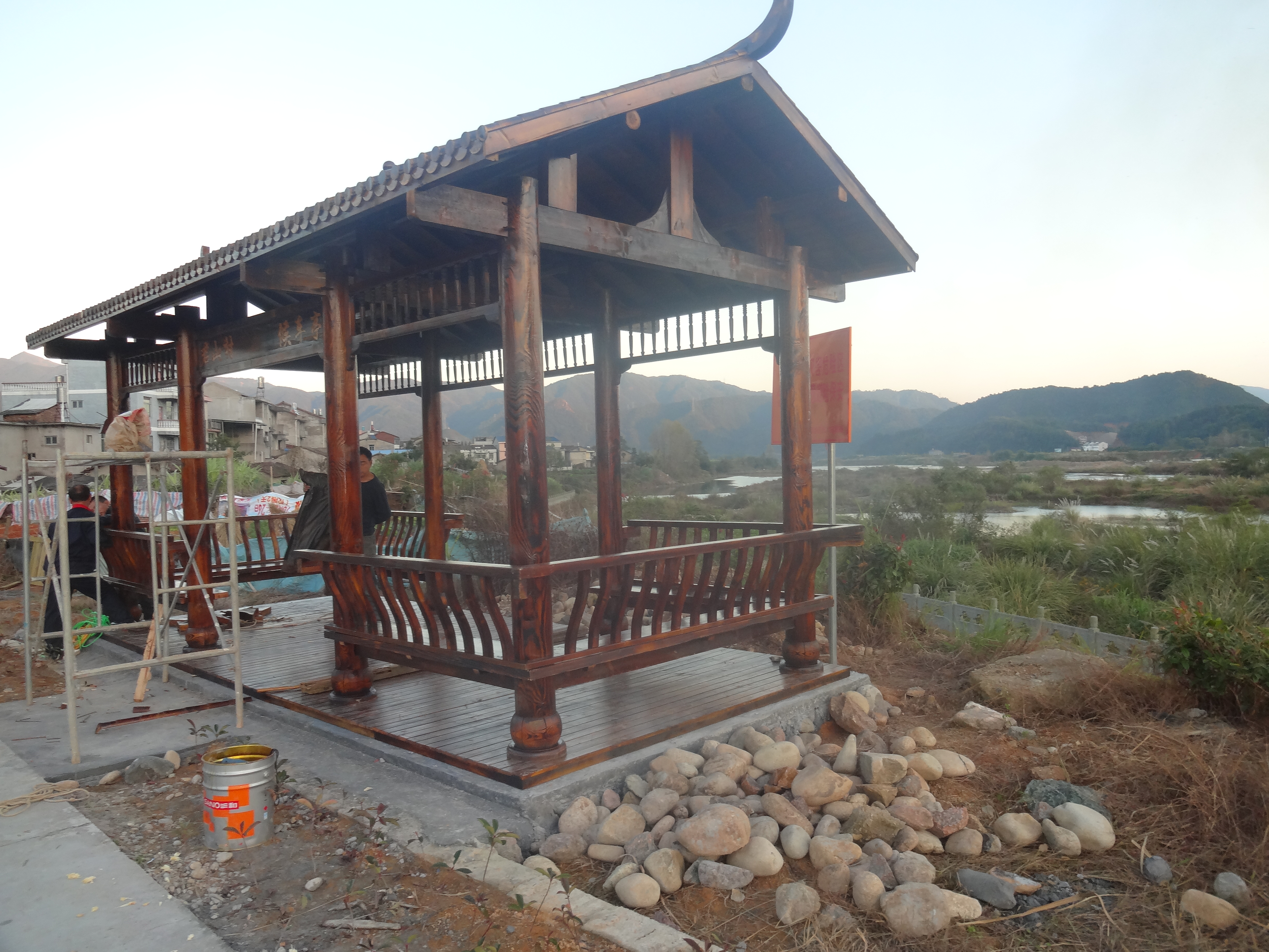 仿古長(zhǎng)廊