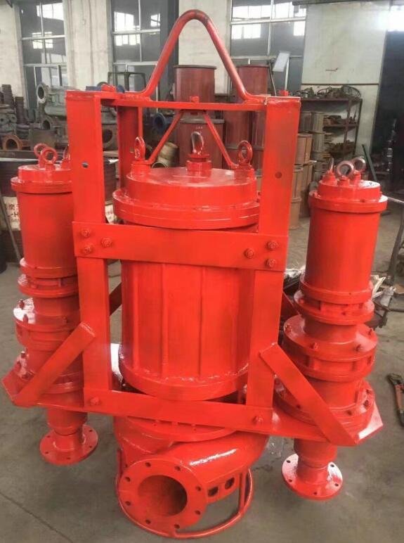 帶潛水攪拌器-深水渣漿泵