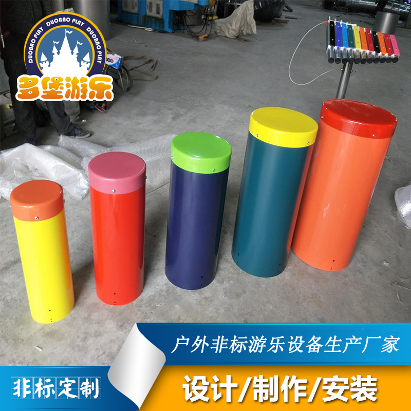 戶外非標(biāo)兒童音樂(lè)器械不銹鋼桑巴鼓音樂(lè)教學(xué)游樂(lè)設(shè)備訂制廠家