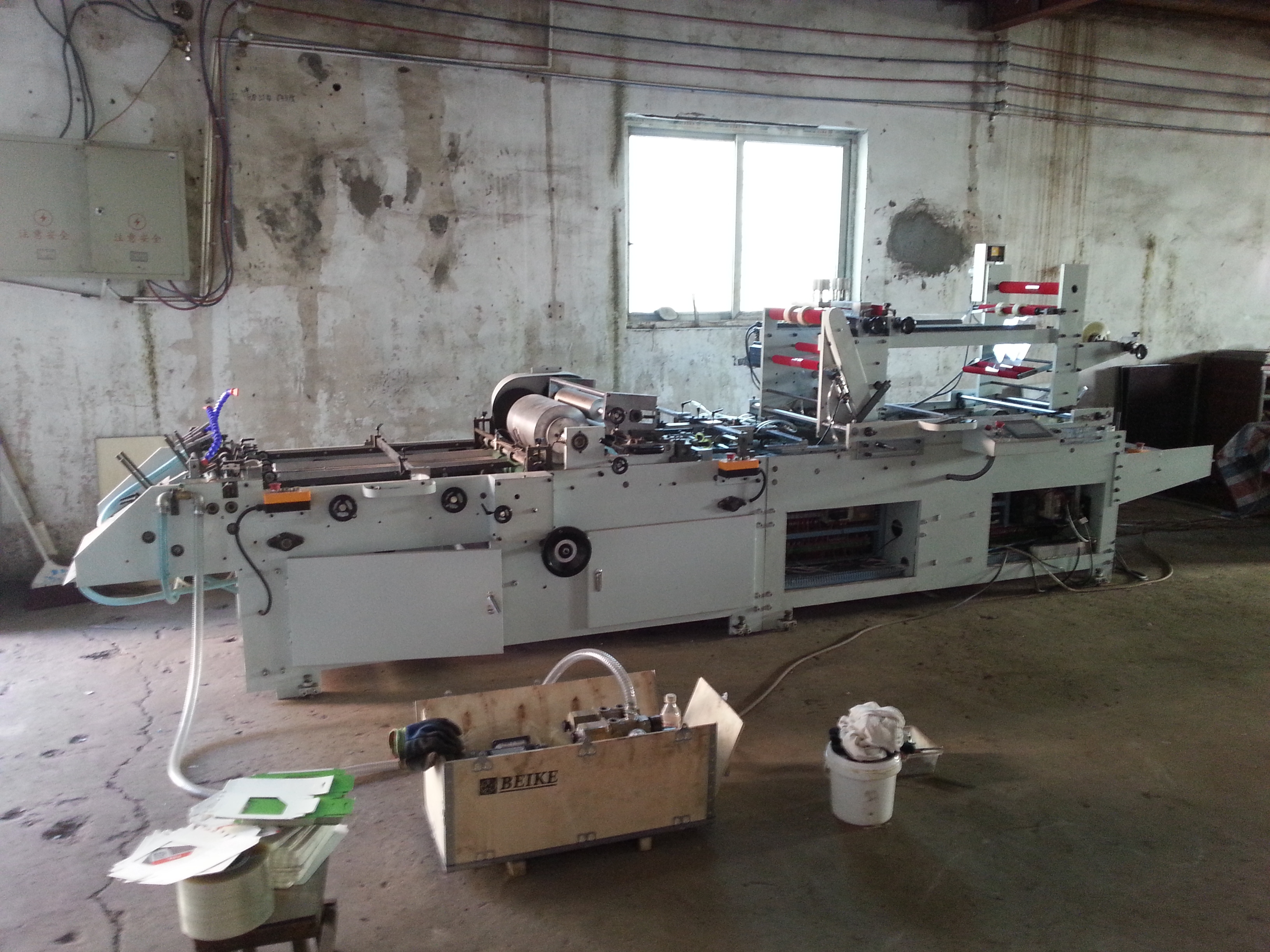 TC650-型對線切角貼窗機 高精度對線貼窗機