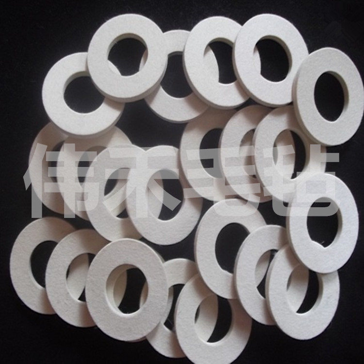 高密度純羊毛氈墊圈