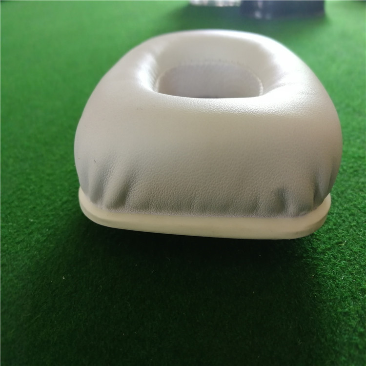 廠家直銷方形蛋白皮耳機(jī)套價(jià)格/皮耳套圖片