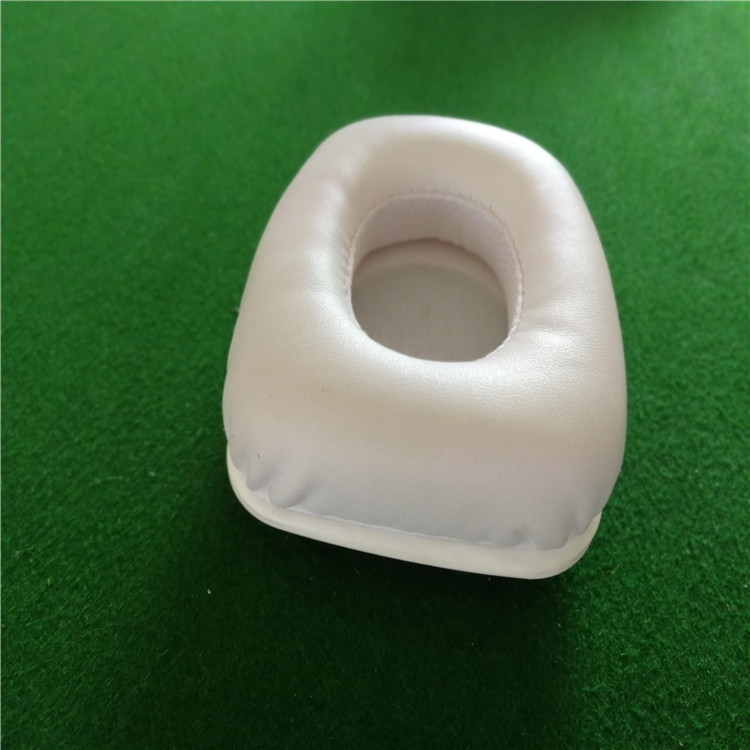 廠家直銷方形蛋白皮耳機(jī)套價(jià)格/皮耳套圖片