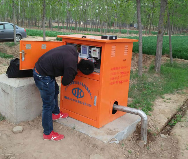 無(wú)線搖控射頻卡機(jī)井灌溉控制器