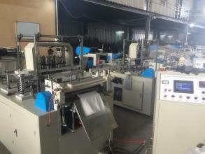 一次成型全自動無紡布制袋機 超聲波高速全自動制袋機